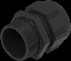 Cable gland, M40, Clamping range 16 to 23 mm, IP68, black, 1SNG601123R0000
