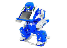 Zestaw solarny robot niebieski