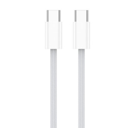 Kabel USB-C M/M 2.0 Biały 1m