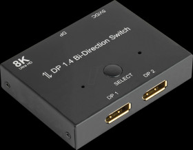 GC-M0262 2-Port Switch, DisplayPort