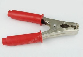 ZŁĄCZE AKUMULATORA KROKODYL 120A CZERWONY