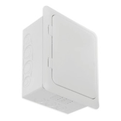 Puszka podtynkowa uniwersalna do systemów docieplających z otwieranym wiekiem szara KUZ-VO-KB