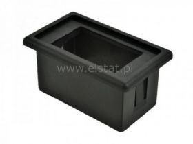 Obudowa przycisku; A-680; czarny; pojedyńcza