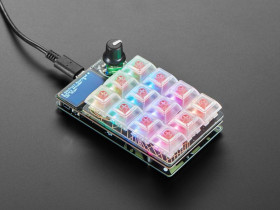 Adafruit MacroPad RP2040 Starter Kit - 3x4 Keys + Encoder + OLED
