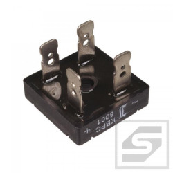 Mostek KBPC5001 (50A/100V) konekt. 6.3x0.8mm;MIC;RoHS