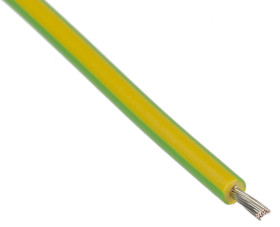 Przewód montażowy 1 mm² Zielony/Żółty Lapp PVC 17 AWG 600 V dł. 100m +70°C
