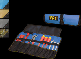 BG00013BKBU "VarioRoll L" tool roll bag, blue-black, 45x32 cm