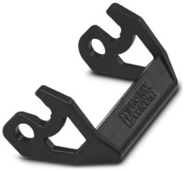 Housing bracket, size D25, PA, longitudinal bow locking, 1414668