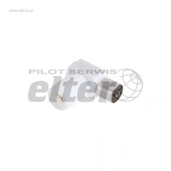 Gniazdo antenowe kątowe na kabel plastik