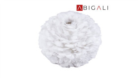 Abigali Lampa Wisząca Pióro Feather 45 Cm, Abigali-Chuf-E27