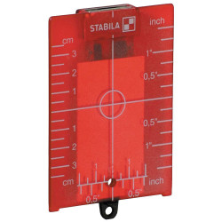 Stabila 16877 Target Plate with Magnetic Holder for Laser Alignment