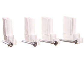 Zestaw 4 uchwytów + opaski do montażu w puste ściany RWN 001490