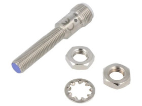 PRDCM08-2DP2 Czujnik indukcyjny o zasięgu 0...2mm, PNP / NC, 10...30VDC, M8, IP67, 100mA