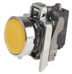 Przycisk sterowniczy XB4BA51 (żółty) 1xNO