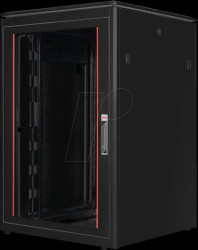 26210220 19-inch network cabinet, 22 U, 800 mm depth, black