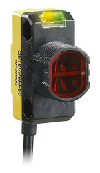 Czujniki fotoelektryczne Retrorefleksyjny cylindryczny Banner PNP zakres 3,5 m LED