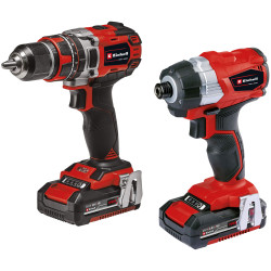 Einhell 4514209 TP-18V Power X-Change Twin Pack BL 18V 2 x 2.0Ah Li-ion