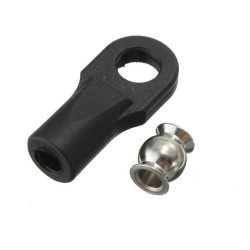 Parallel Arm Carbon Rod Joint Ball Buckle Kit For Delta Kossel Mini 5347 3D Printer - M3 - 12 pcs