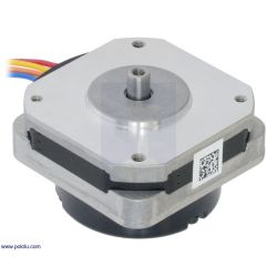 Silnik krokowy NEMA17 z enkoderem - bipolarny, 200 kroków/obr, 3,5V, 1A