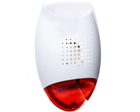 Sygnalizator optyczno-akustyczny, zewnętrzny, z czerwonym światłem LED SP-500 R