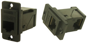 Cliff adapter do wbudowania RJ45 Cliff CP30752 adapter do wbudowania czarny 1 szt.