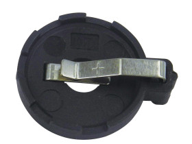 Uchwyt do baterii, x 1, maks. Ø 20mm, montaż na PCB