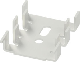 Finger shaped heatsink, (L x W x H) 30 x 25.4 x 8 mm, 18 K/W, solderable surface, 10034957