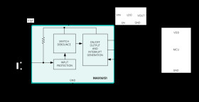 High Voltage Pushbutton On/Off Controller