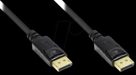 4810-030G Cable DisplayPort 1.2, black, 3m