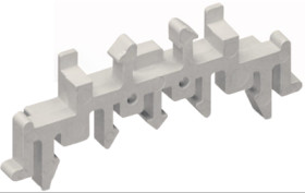 Mounting foot, for DIN rail, 288-002