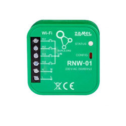SUPLA RNW-01 Interfejs dopuszk 4 wej. Wi-Fi ZAMEL