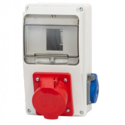 Rozdz 6xS Gn.16/5 230Vx1 IP44 F-ELEKTRO F3.0275