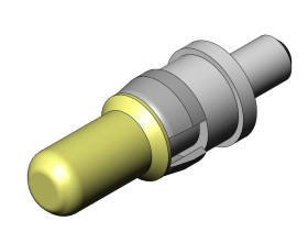 Styk złącza D-Sub FCT from Molex MęskiPCB Zasilanie
