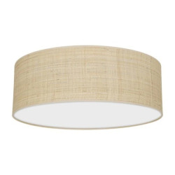 Lampa sufitowa MARSHALL WHITE / RATTAN 3xE27 MLP7488 Milagro