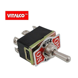Przełącznik VS5363 6pin/3poz (on)-off-(on) VITALCO chwilowy