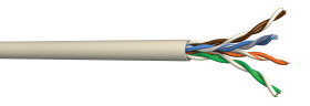 Kabel Ethernet Cat5e długość 305m Niezakończony CAE Multimedia Connect LSZH l. żył: 1 średnica 5.5mm