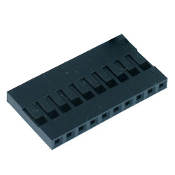 10-Way Dupont Style 2.54mm Pin Housing