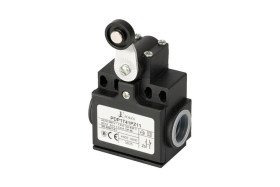 Wyłącznik krańcowy 2R wolnoprzełączający dźwignia z rolką z tworzywa Ø18 PDP1T41PW02 A37-6084