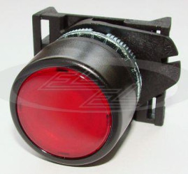 Przycisk czerwony podświetlany PPRL1