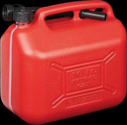 Garage - fuel can / gasoline can, red, 10 L