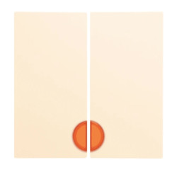 BERKER one.platform B.Kwadrat Klawisz podwójny podśw. kremowy 5316278992