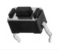 MS35-43B Mikroprzełacznik czarny 3.5 x 6mm, H = 4.3 mm