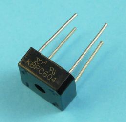 6A/400V PINY KWADRAT KBPC-604 MOSTEK