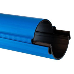 Rura naprawcza niebieska dzielona KH 110 450N HDPE KOPOHALF 06110/2_CRGA /3m/
