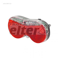 Lampa rowerowa tylna (montaĹĽ do bagaĹĽnika)