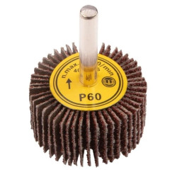 Ściernica listkowa trzpieniowa, 40 x 20 mm, K60 /5szt./