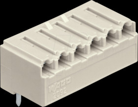 2092-1305 THT female multi-point connector, straight, 5-pin