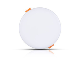 VT-610RD 12W Panel LED Chip SAMSUNG barwa: 6400K okrągły 729 V-TAC