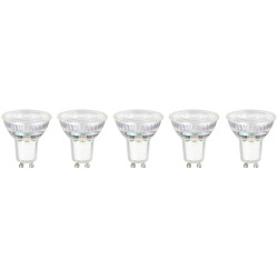 Sygonix SY-5781470 LED GU10 2W=50W warm white 5 pcs 50x54mm EEC A