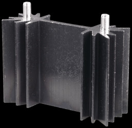 PR32/25,4/MC Heat sink with mounting clip, 14K/W
